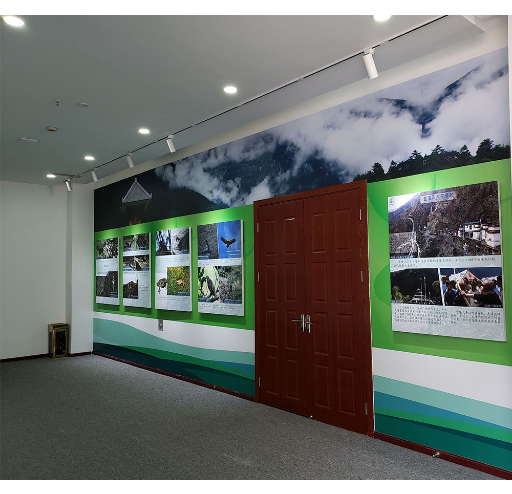 展廳墻布宣絨布定制 無(wú)紡布 uv油畫(huà)布相框畫(huà)面定制